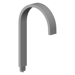 Dornbracht Auslauf, 165x35x11x269mm, Messing gebürstet, 90282215800-28... DORNBRACHT-90282215800-28 4029011906510 (Abb. 1)