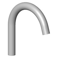 Dornbracht Auslauf, 123mm, 4,54l/min, Platin, 90282231201-08... DORNBRACHT-90282231201-08 4029011907289 (Abb. 1)