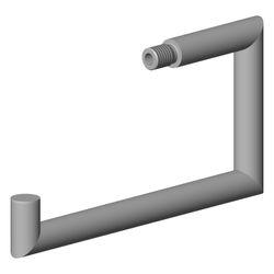 Dornbracht Halter, 150x80x13mm, Chrom, 90282262600-00... DORNBRACHT-90282262600-00 4029011426087 (Abb. 1)
