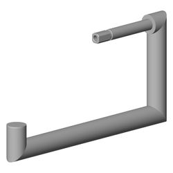 Dornbracht Halter, 154x80x17mm, Platin gebürstet, 90282264100-06... DORNBRACHT-90282264100-06 4029011690754 (Abb. 1)