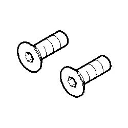 Dornbracht Befestigung Senkschraube, mit Innensechskant M4x12mm, 903030014009... DORNBRACHT-9030300140090 4029011646232 (Abb. 1)