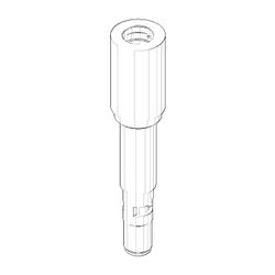 Dornbracht Anschluss für Wanne Stand Ersatzteile 04111001901 70x220x25mm chr... DORNBRACHT-04111001901-00 4029011360268 (Abb. 1)