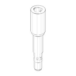 Dornbracht Anschluss für Wanne Stand, 40x196mm, Chrom, 04111006900-00... DORNBRACHT-04111006900-00 4029011529047 (Abb. 1)
