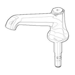Dornbracht Wannen-Standauslauf, 277,2x74x299,6mm, Chrom, 04113602101-00... DORNBRACHT-04113602101-00 4029011360282 (Abb. 1)