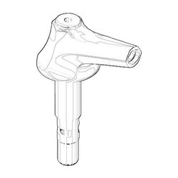 Dornbracht Auslauf für Bidet Ersatzteile 04113608100 125x186x65mm chrom... DORNBRACHT-04113608100-00 4029011496974 (Abb. 1)