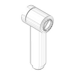 Dornbracht Brause-Element, Chrom, 04121106500-00... DORNBRACHT-04121106500-00 4029011602467 (Abb. 1)