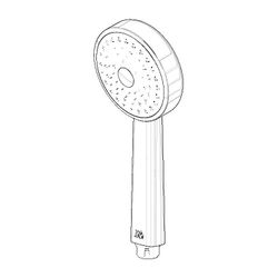 Dornbracht Brause Ersatzteile 04121113100 chrom... DORNBRACHT-04121113100-00 4029011622137 (Abb. 1)