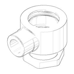 Dornbracht Anschluss Verteiler, 1/2", 0417110231090... DORNBRACHT-0417110231090 4029011581304 (Abb. 1)