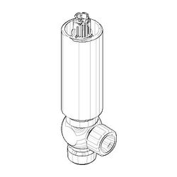 Dornbracht Seitenventil, rechtsschließend 1/2", 0417110555190... DORNBRACHT-0417110555190 4029011639456 (Abb. 1)