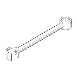 Dornbracht Halter, 39x20x238mm, Chrom, 04172001400-00... DORNBRACHT-04172001400-00 4029011384868 (Abb. 1)