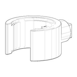Dornbracht Halter Ersatzteile 04172002000 35x20x43mm chrom... DORNBRACHT-04172002000-00 4029011558511 (Abb. 1)