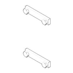 Dornbracht Befestigungssatz, 32x18x76mm, 0417201000090... DORNBRACHT-0417201000090 4029011519437 (Abb. 1)