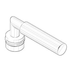 Dornbracht Griffhebel, 106x48,5x37mm, Platin gebürstet, 04208805200-06... DORNBRACHT-04208805200-06 4029011513138 (Abb. 1)