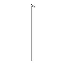Dornbracht Zugstange Ersatzteile 04209403088 28x623x7,5mm chrom... DORNBRACHT-04209403088-00 4029011447716 (Abb. 1)
