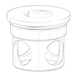 Dornbracht Stopfen für xTool, 27x23mm, 0421340770090... DORNBRACHT-0421340770090 4029011478604 (Abb. 1)