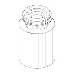 Dornbracht Gelenk für Bidet Ersatzteile 04214001400 26x40mm platin matt... DORNBRACHT-04214001400-06 4029011667213 (Abb. 1)