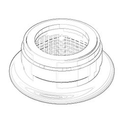 Dornbracht Luftsprudler M24x1-AG, Platin gebürstet, 04230101610-06... DORNBRACHT-04230101610-06 4029011075261 (Abb. 1)
