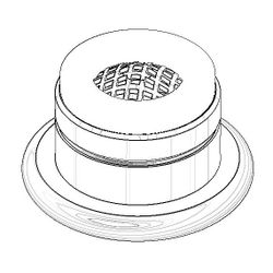 Dornbracht Luftsprudler mit Bund, M18x1-AG, Chrom, 04230101700-00... DORNBRACHT-04230101700-00 4029011075285 (Abb. 1)