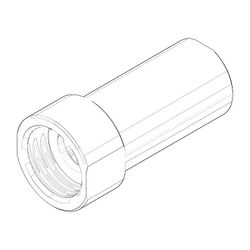Dornbracht Nippel, 25x26x53mm, 0424031651090... DORNBRACHT-0424031651090 4029011669224 (Abb. 1)