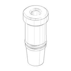 Dornbracht Vorabsperrung, 15x33,5mm, 0424032230090... DORNBRACHT-0424032230090 4029011644269 (Abb. 1)