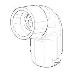Dornbracht Bogen 20° Ersatzteile 04240418900 55x40x23mm Messing... DORNBRACHT-04240418900-09 4029011471162 (Abb. 1)
