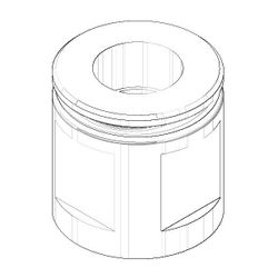 Dornbracht Quetschverschraubung, 22x22mm, Chrom, 04240422001-00... DORNBRACHT-04240422001-00 4029011425905 (Abb. 1)