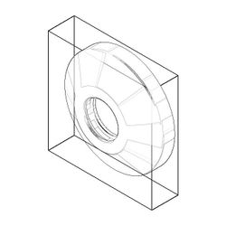Dornbracht Rosette, 60x15mm, Chrom, 04270100300-00... DORNBRACHT-04270100300-00 4029011077906 (Abb. 1)