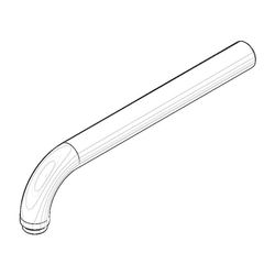 Dornbracht Auslauf, 200mm, Platin gebürstet, 04282211610-06... DORNBRACHT-04282211610-06 4029011573583 (Abb. 1)