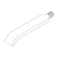 Dornbracht Auslauf, 38x40x239mm, Chrom, 04282224100-00... DORNBRACHT-04282224100-00 4029011596438 (Abb. 1)