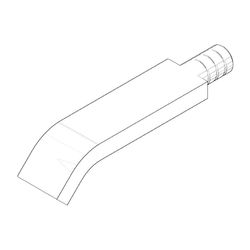 Dornbracht Auslauf, 38x14x140mm, Chrom, 04282224200-00... DORNBRACHT-04282224200-00 4029011596445 (Abb. 1)