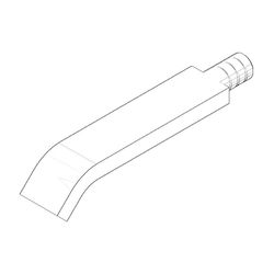 Dornbracht Auslauf, 38x40x209mm, Chrom, 04282224300-00... DORNBRACHT-04282224300-00 4029011596452 (Abb. 1)