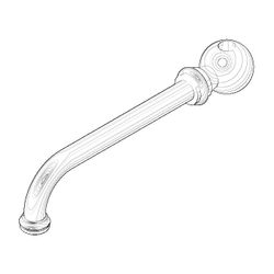 Dornbracht Spültisch-Auslauf, 200mm, Chrom, 04282505011-00... DORNBRACHT-04282505011-00 4029011580697 (Abb. 1)
