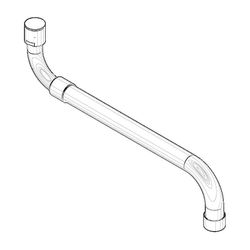 Dornbracht Auslauf 300-480mm, Platin matt, 04282507535... DORNBRACHT-04282507535-06 4029011080111 (Abb. 1)