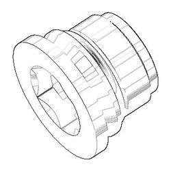 Dornbracht Anschluss M18x1,5, 0429050140090... DORNBRACHT-0429050140090 4029011080234 (Abb. 1)