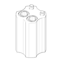 Dornbracht Verlängerung Ersatzteile 04301108110 32,5x23,5x32,5mm... DORNBRACHT-0430110811090 4029011596889 (Abb. 1)