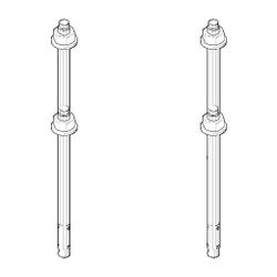 Dornbracht Bolzenanker, M8x115mm, 0430350080090... DORNBRACHT-0430350080090 4029011446276 (Abb. 1)