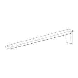 Dornbracht Handtuchhalterstange, 30x60x400mm, Champagne, 05177355400-47... DORNBRACHT-05177355400-47 4029011603372 (Abb. 1)