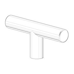 Dornbracht Griff für Stand-Accessoires Ersatzteile 05209750000 80x38x14mm ch... DORNBRACHT-05209750000-00 4029011360527 (Abb. 1)