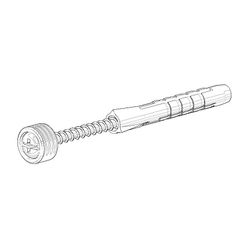 Dornbracht Befestigung für Haken, 0524045060090... DORNBRACHT-0524045060090 4029011416385 (Abb. 1)