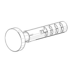 Dornbracht Befestigung, 12x39mm, Chrom, 05303100100-00... DORNBRACHT-05303100100-00 4029011700484 (Abb. 1)