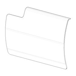Dornbracht Abdeckung Ersatzteile 081102519 152x96x22mm chrom... DORNBRACHT-081102519-00 4029011614767 (Abb. 1)
