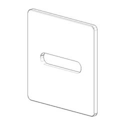 Dornbracht Abdeckung, 62x62x3mm, Champagne, 081102555-47... DORNBRACHT-081102555-47 4029011599293 (Abb. 1)