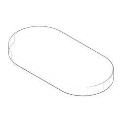 Dornbracht Befestigung Puffer Ersatzteile 081501500 10x1x5mm... DORNBRACHT-08150150090 4029011532245 (Abb. 1)