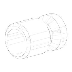 Dornbracht Wandhalterung, 13,5x20mm, 08172072690... DORNBRACHT-08172072690 4029011085260 (Abb. 1)