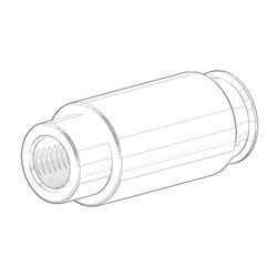 Dornbracht Brausegabel-Halter, 18x42mm, Chrom, 081762550-00... DORNBRACHT-081762550-00 4029011438974 (Abb. 1)