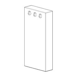 Dornbracht Halter für Handtuchhalter, 25x61x10mm, Platin gebürstet, 081767507-... DORNBRACHT-081767507-06 4029011687426 (Abb. 1)