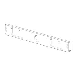 Dornbracht Halter für Wannengriff, 300x35x10mm, Chrom, 081771500-00... DORNBRACHT-081771500-00 4029011457050 (Abb. 1)