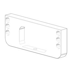 Dornbracht Halter für Handtuchhalter, 90x35x10mm, Chrom, 081771503-00... DORNBRACHT-081771503-00 4029011456923 (Abb. 1)