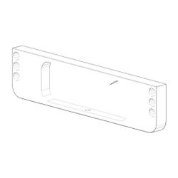 Dornbracht Halter Ersatzteile 081771504 143x35x10mm chrom... DORNBRACHT-081771504-00 4029011475153 (Abb. 1)