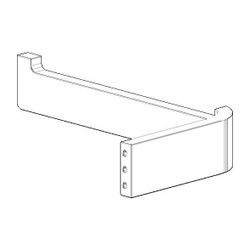 Dornbracht Halter für Papierrollenhalter, 143x25x77mm, Chrom, 081771555-00... DORNBRACHT-081771555-00 4029011456640 (Abb. 1)
